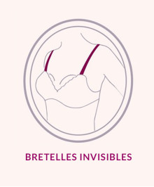 ACCESSOIRES LINGERIE : Bretelles invisibles transparentes