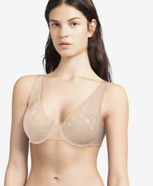 Soutien-gorge spacer triangle plunge